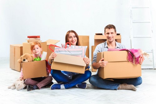 A well-organized moving process in Kings Cross