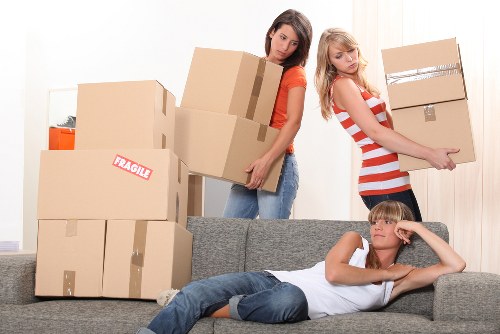 Furniture removal from a flat with stairs and access planning in Kingscross