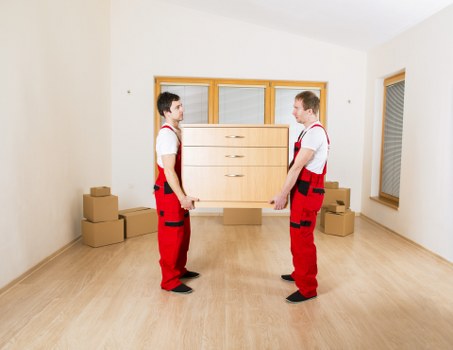 Safety checks and planning for a removals service